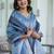 Women Floral Printed Regular Chanderi Silk Kurta with Trousers & With Dupatta