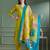 Olive rayon embroidered kurta set