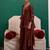 Brown silk blend embroidered kurta set