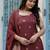Women Ethnic Motifs Embroidered Regular Kurta with Trousers & With Dupatta
