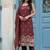 Women Ethnic Motifs Embroidered Regular Kurta with Trousers & With Dupatta