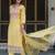Women Floral Embroidered Regular Thread Work Chanderi Silk Kurta with Trousers & With Dupatta