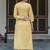 Women Floral Embroidered Regular Thread Work Chanderi Silk Kurta with Trousers & With Dupatta