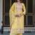 Women Floral Embroidered Regular Thread Work Chanderi Silk Kurta with Trousers & With Dupatta