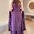 Women Ethnic Motifs Printed Regular Kurta with Palazzos & With Dupatta