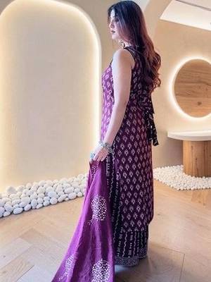 Women Ethnic Motifs Printed Regular Kurta with Palazzos & With Dupatta 6
