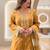 Women Ethnic Motifs Embroidered Regular Thread Work Kurta with Palazzos & With Dupatta