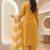 Women Ethnic Motifs Embroidered Regular Thread Work Kurta with Palazzos & With Dupatta