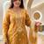 Women Ethnic Motifs Embroidered Regular Thread Work Kurta with Palazzos & With Dupatta