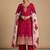 Women Ethnic Motifs Embroidered Regular Thread Work Kurta with Palazzos & With Dupatta
