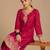 Women Ethnic Motifs Embroidered Regular Thread Work Kurta with Palazzos & With Dupatta