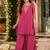 Women Ethnic Motifs Embroidered Regular Kurta with Palazzos & With Dupatta