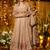 Women Floral Embroidered Empire Thread Work Kurta with Palazzos & With Dupatta