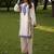 Women Ethnic Motifs Embroidered Regular Thread Work Chanderi Silk Kurta with Trousers