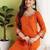 Women Ethnic Motifs Embroidered Regular Thread Work Kurta with Palazzos & With Dupatta