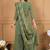Women Ethnic Motifs Embroidered Regular Thread Work Kurta with Sharara & With Dupatta