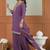 Women Ethnic Motifs Embroidered Regular Thread Work Kurta with Palazzos & With Dupatta