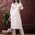 Women Ethnic Motifs Embroidered Thread Work Kurta With Trousers