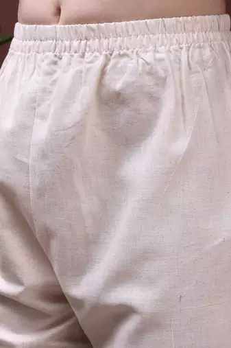 Women Ethnic Motifs Embroidered Thread Work Kurta With Trousers