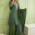 Women Ethnic Motifs Embroidered Regular Thread Work Kurta with Palazzos & With Dupatta