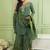 Women Ethnic Motifs Embroidered Regular Thread Work Kurta with Palazzos & With Dupatta