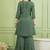 Women Ethnic Motifs Embroidered Regular Thread Work Kurta with Palazzos & With Dupatta