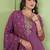 Women Ethnic Motifs Embroidered Regular Thread Work Kurta with Palazzos & With Dupatta
