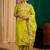 Women Floral Embroidered Regular Thread Work Kurta with Trousers & With Dupatta