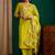 Women Floral Embroidered Regular Thread Work Kurta with Trousers & With Dupatta