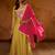 Women Embroidered Regular Thread Work Kurta with Trousers & With Dupatta