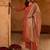 Women Floral Embroidered Regular Thread Work Kurta with Trousers & With Dupatta