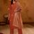 Women Floral Embroidered Regular Thread Work Kurta with Trousers & With Dupatta