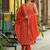 Women Ethnic Motifs Embroidered Regular Thread Work Pure Cotton Kurta with Trousers & With Dupatta