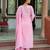 Women Ethnic Motifs Embroidered Regular Chikankari Pure Cotton Kurta with Trousers & With Dupatta