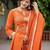 Women Ethnic Motifs Embroidered Regular Pure Cotton Kurta with Trousers & With Dupatta