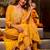 Women Ethnic Motifs Embroidered Regular Thread Work Chanderi Silk Kurta with Palazzos & With Dupatta