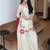 Women's Gorgeous Embroidery Work Roman Glass Silk Fabric Straight Kurta Sharara and Dupatta Set