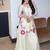Women's Gorgeous Embroidery Work Roman Glass Silk Fabric Straight Kurta Sharara and Dupatta Set