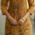 Women Floral Embroidered Regular Thread Work Pure Cotton Kurta with Trousers