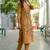 Women Floral Embroidered Regular Thread Work Pure Cotton Kurta with Trousers