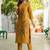 Women Floral Embroidered Regular Thread Work Pure Cotton Kurta with Trousers
