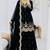 Designer short kurti & sharara set with scallop dupatta