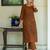 Women Floral Embroidered Regular Thread Work Pure Cotton Kurta with Trousers