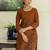 Women Floral Embroidered Regular Thread Work Pure Cotton Kurta with Trousers