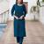 Women Ethnic Motifs Embroidered Regular Thread Work Pure Cotton Kurta with Trousers