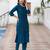 Women Ethnic Motifs Embroidered Regular Thread Work Pure Cotton Kurta with Trousers
