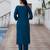 Women Ethnic Motifs Embroidered Regular Thread Work Pure Cotton Kurta with Trousers