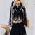 Designer short kurti & sharara set with scallop dupatta
