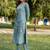 Women Floral Embroidered Regular Thread Work Pure Cotton Kurta with Trousers