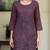 Women Floral Embroidered Regular Thread Work Pure Cotton Kurta with Trousers